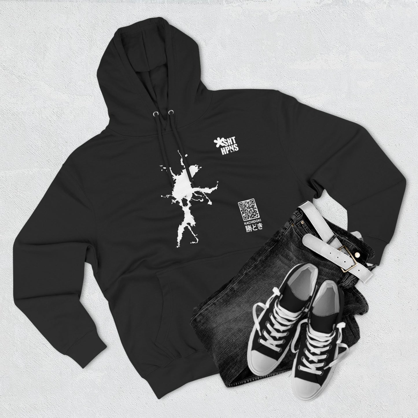 Kachidoki (勝どき) Unisex Hooded Sweatshirt