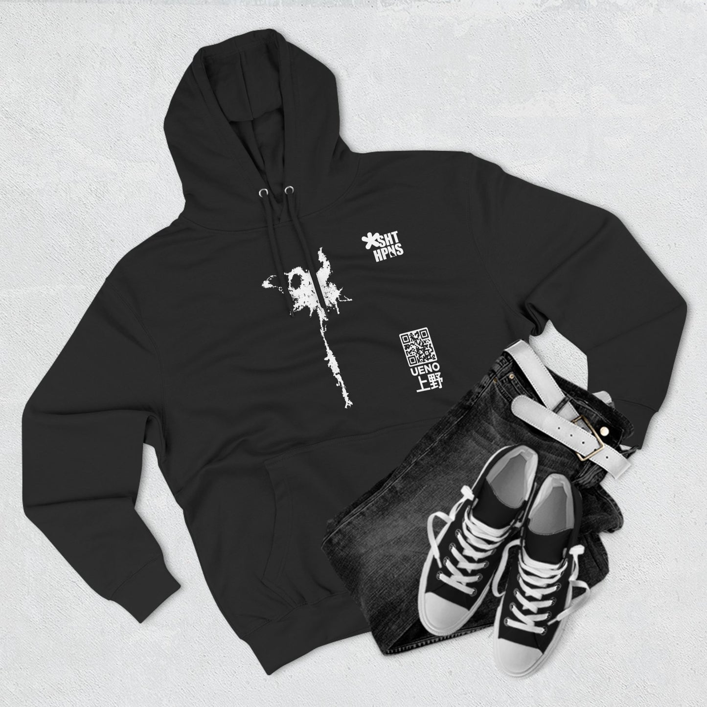 Ueno (上野) Unisex Hooded Sweatshirt