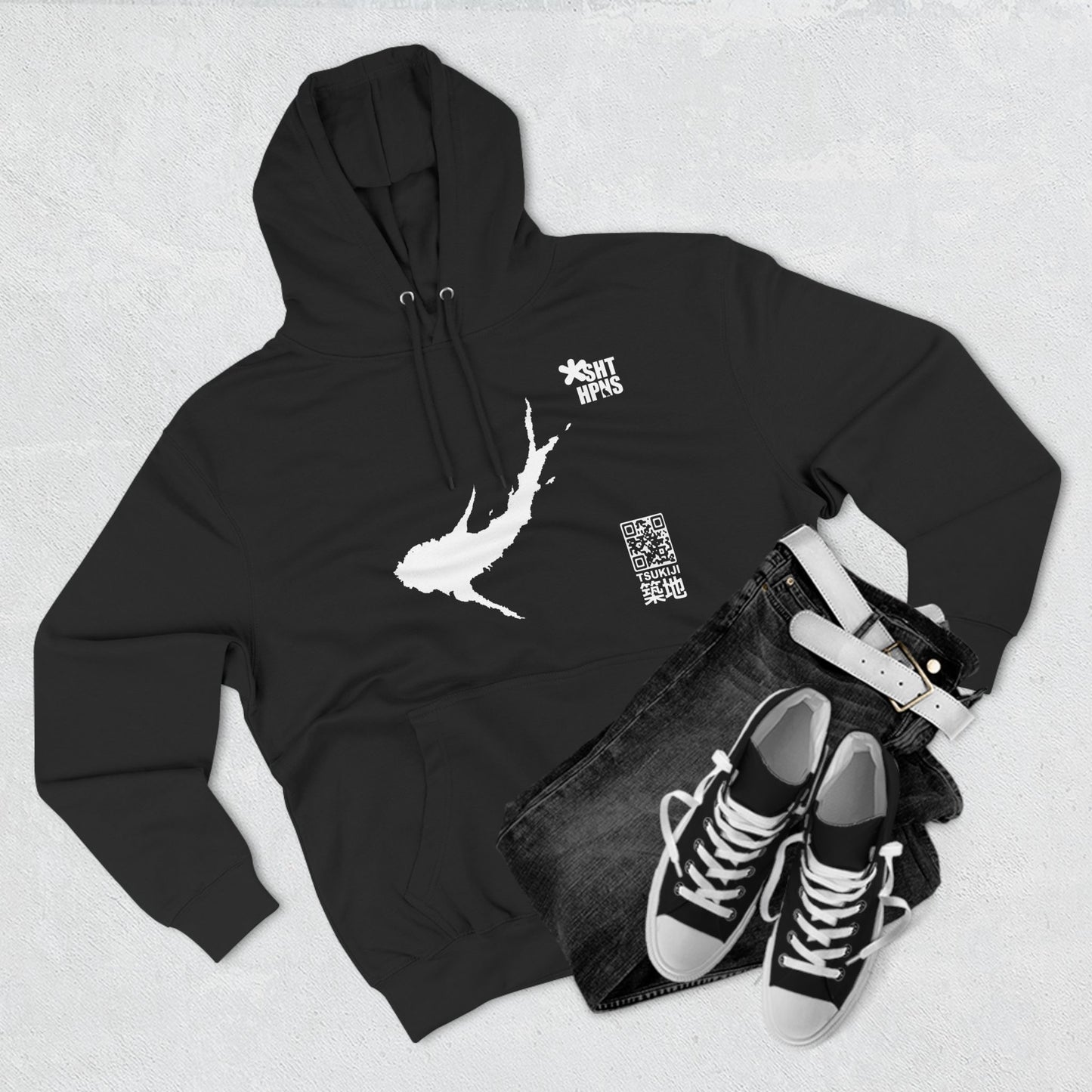 Tsukiji (築地) Unisex Hooded Sweatshirt