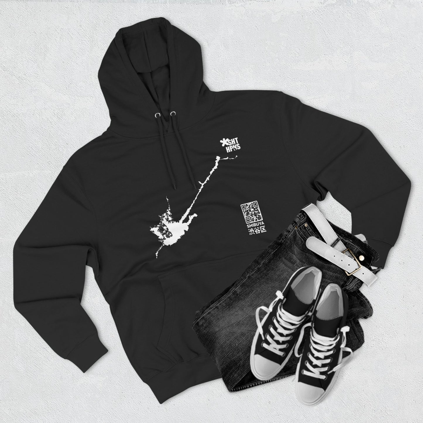 Shibuya (渋谷区) Unisex Hooded Sweatshirt